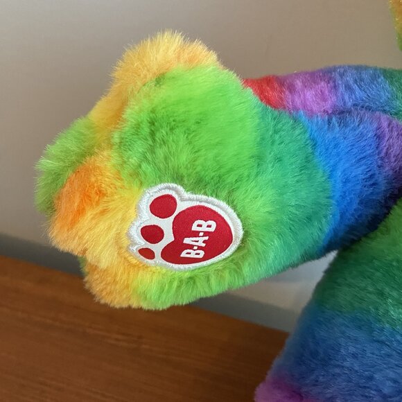 Build-A-Bear Rainbow Frog Plush - Picture 5 of 11